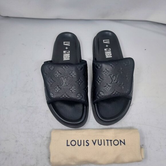 Louis Vuitton Other - Louis Vuitton LV Mens NBA Miami Mule Monogram Slide Sandal *LIMITED EDITION*